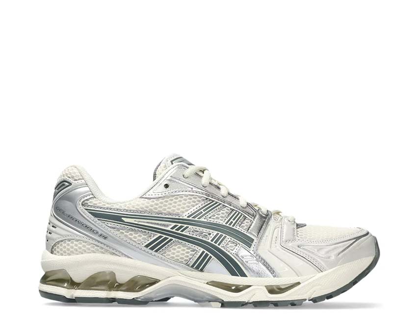 ASICS GEL-KAYANO 14 – White/Grey/Silver Sneakers
