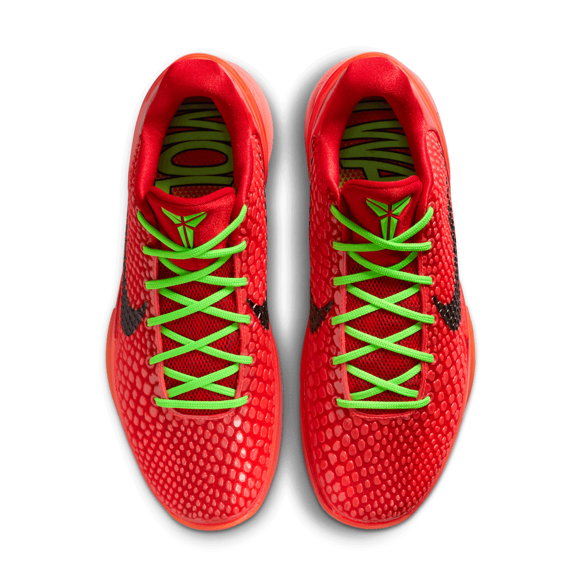 Nike Kobe 6 Protro "Reverse Grinch sneakers Red