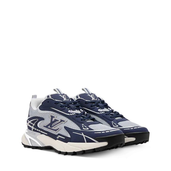 Louis Vuitton Navy blue Runner Tactic Sneakers