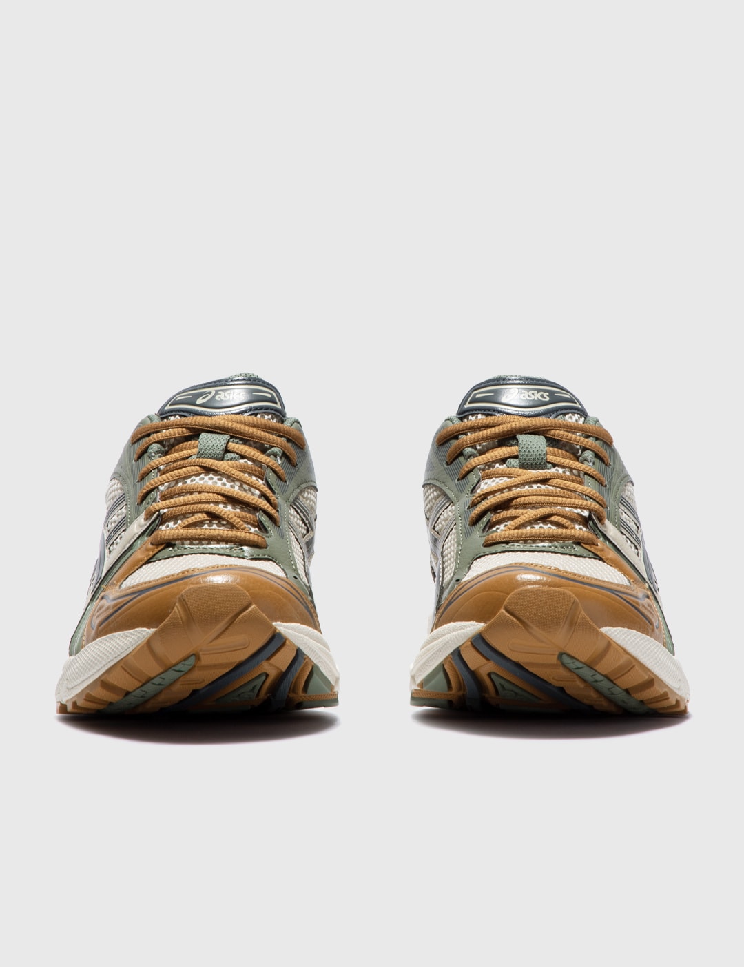 ASICS GEL-KAYANO 14 – Olive/Tan/Navy Sneakers