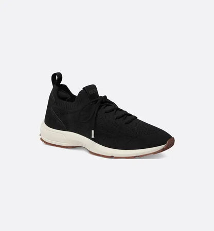 Christian Dior Men's Black Knit Sneakers