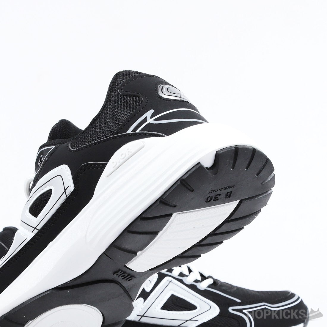 Christian Dior B30 Men's Sneakers – Black White Grey