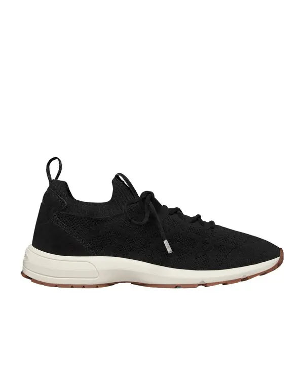Christian Dior Men's Black Knit Sneakers
