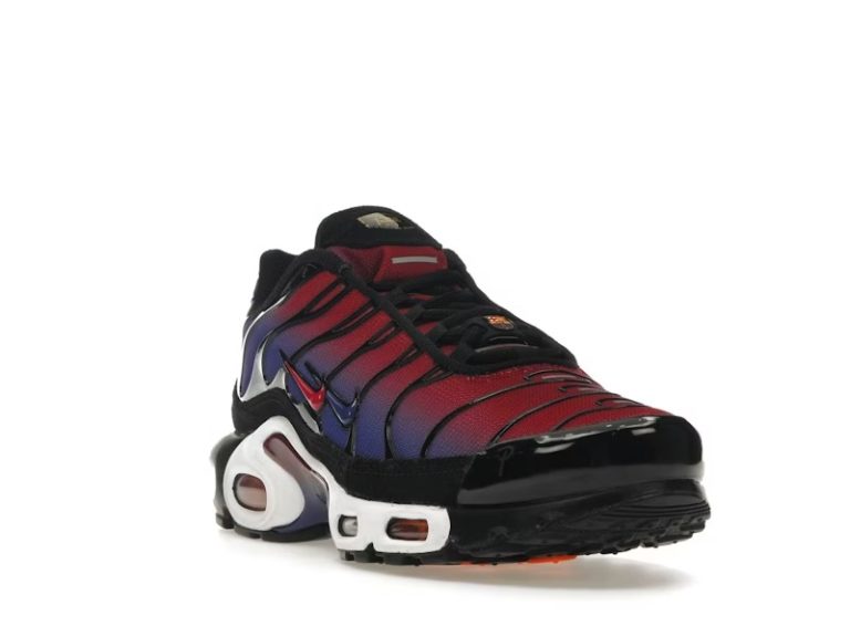 Nike Air Max Plus TN Sneakers – Blue Red Gradient Black Wave"