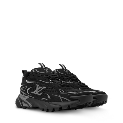 Louis Vuitton Black Runner Tactic Sneakers