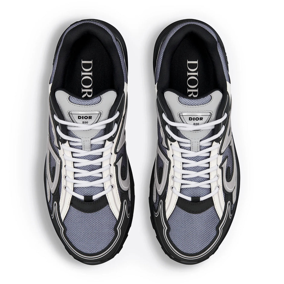 Christian Dior B30 Men's Sneakers – Black Grey Blue