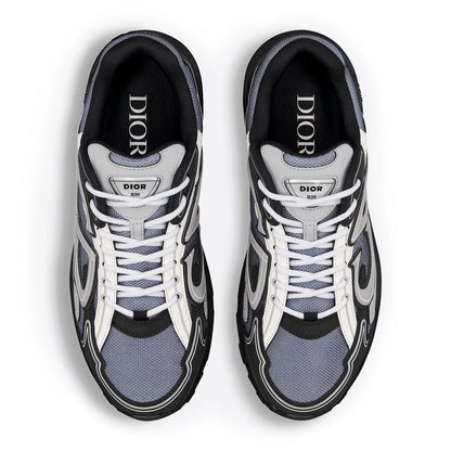 Christian Dior B30 Men's Sneakers – Black Grey Blue