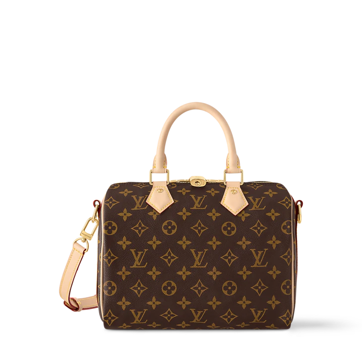 Louis Vuitton Speedy Bandoulière-Inspired Brown Monogram Bag