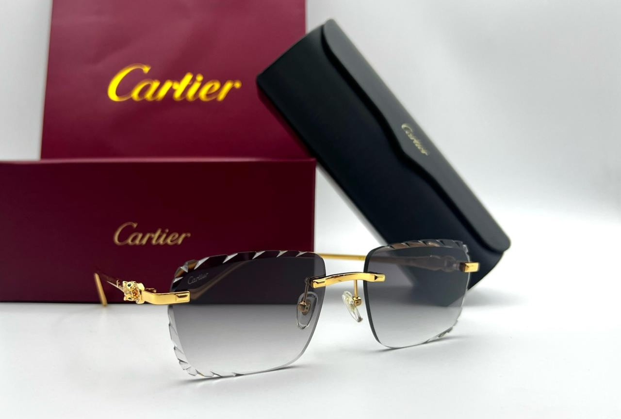 Cartier Panthère Rimless Sunglasses
