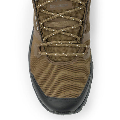 On Cloudrock low Waterproof Hiking Shoes – Olive / Black
