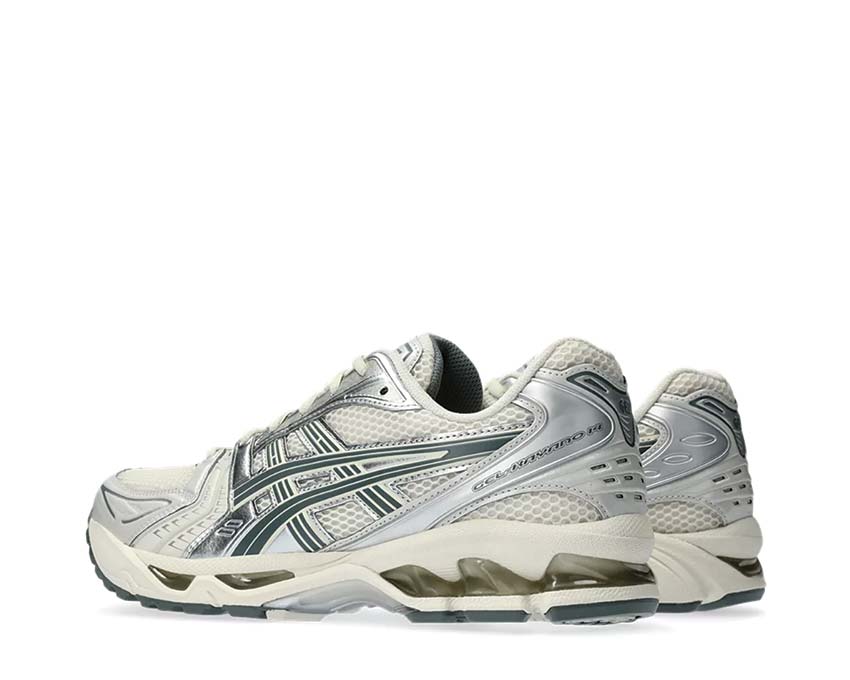 ASICS GEL-KAYANO 14 – White/Grey/Silver Sneakers